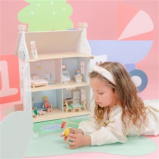 Doll house including furniture